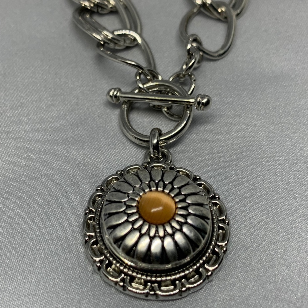 ✨Snap Button Charm Toggle Necklace Set - Picture 4 of 6